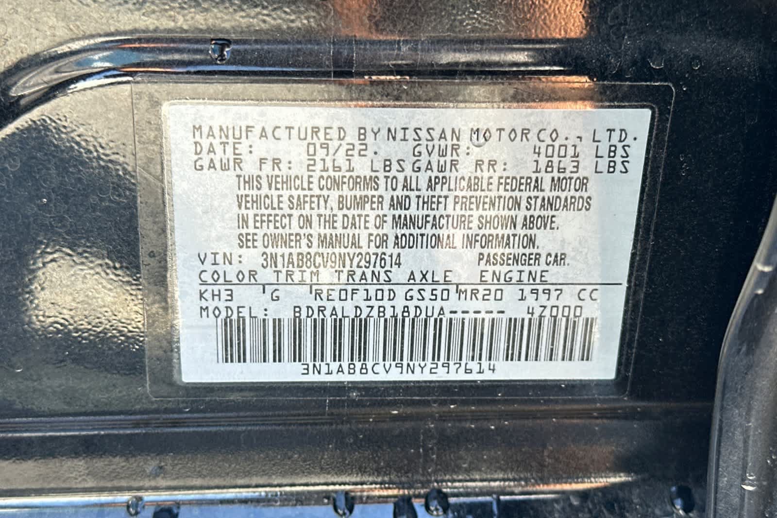 Used 2022 Nissan Sentra SV FWD image 28