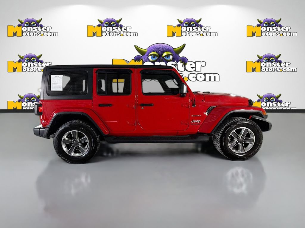Used 2021 Jeep Wrangler Unlimited Sahara AWD/4WD image 4