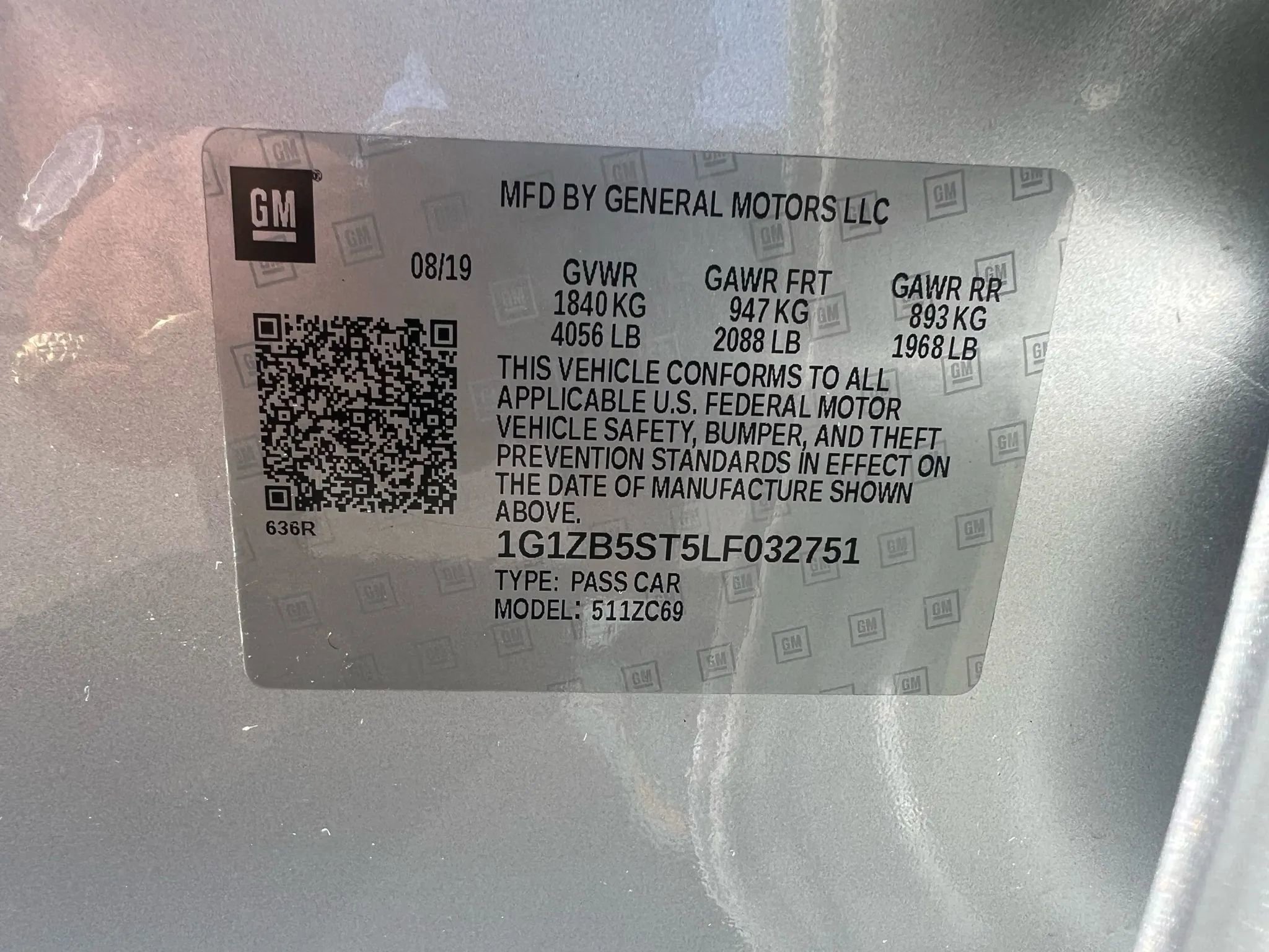 Used 2020 Chevrolet Malibu LS w/ LPO, Convenience Package 1 image 60