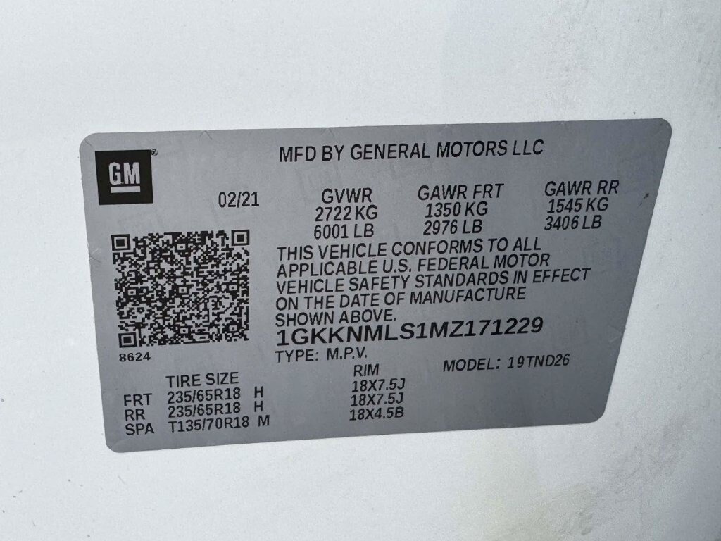 Used 2021 GMC Acadia SLT FWD image 29