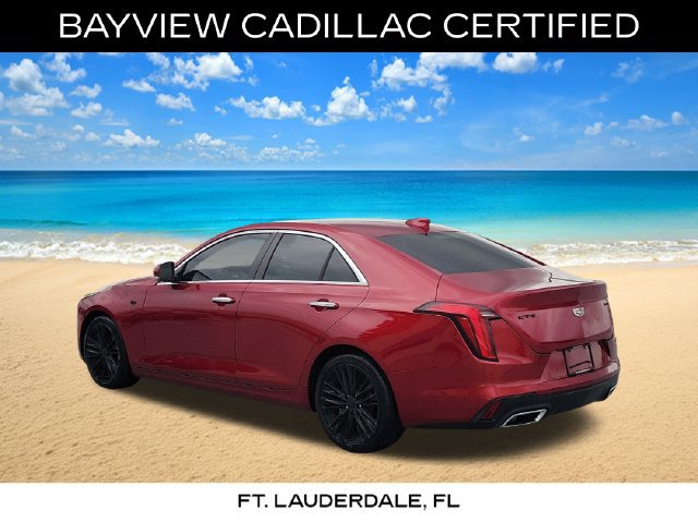 Certified 2023 Cadillac CT4 Premium Luxury w/ Climate Package RWD image 4
