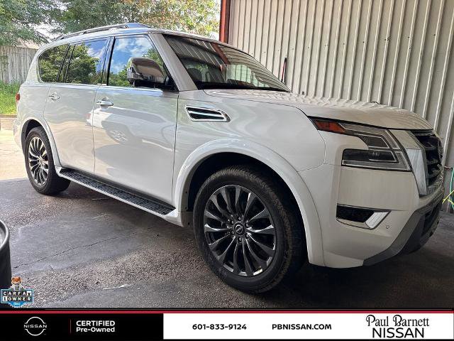 Certified 2024 Nissan Armada Platinum w/ Cargo Package RWD image 2