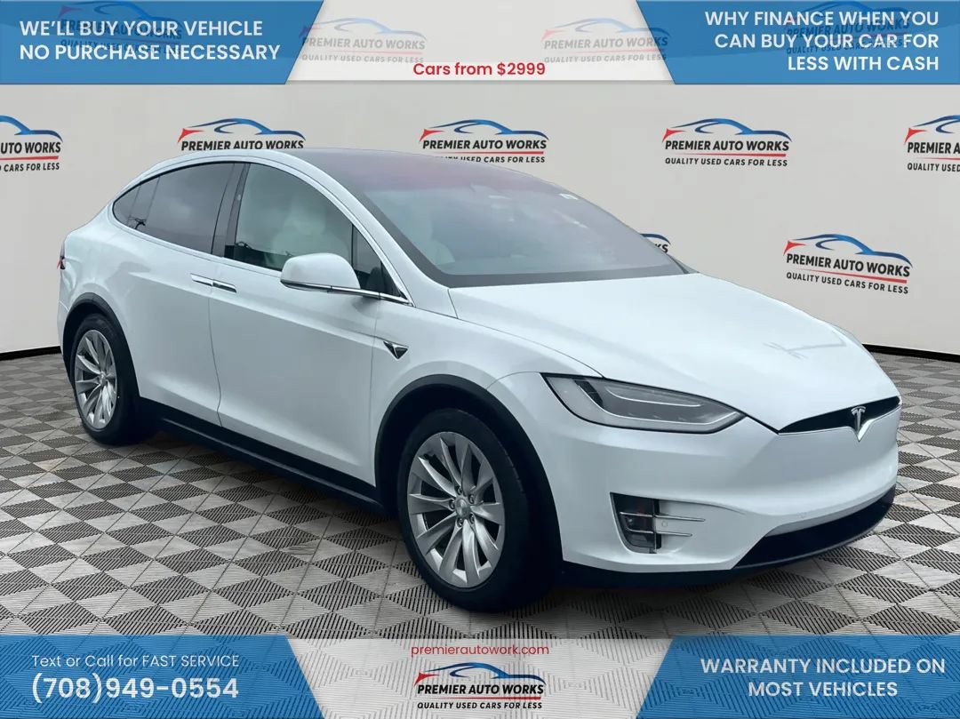 Used 2017 Tesla Model X 90D AWD/4WD image 3