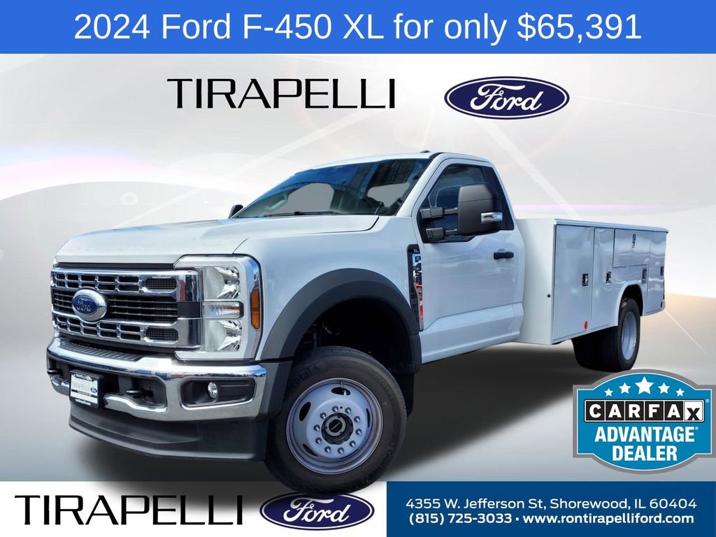 Used 2024 Ford F450 XL w/ Snow Plow Prep Package