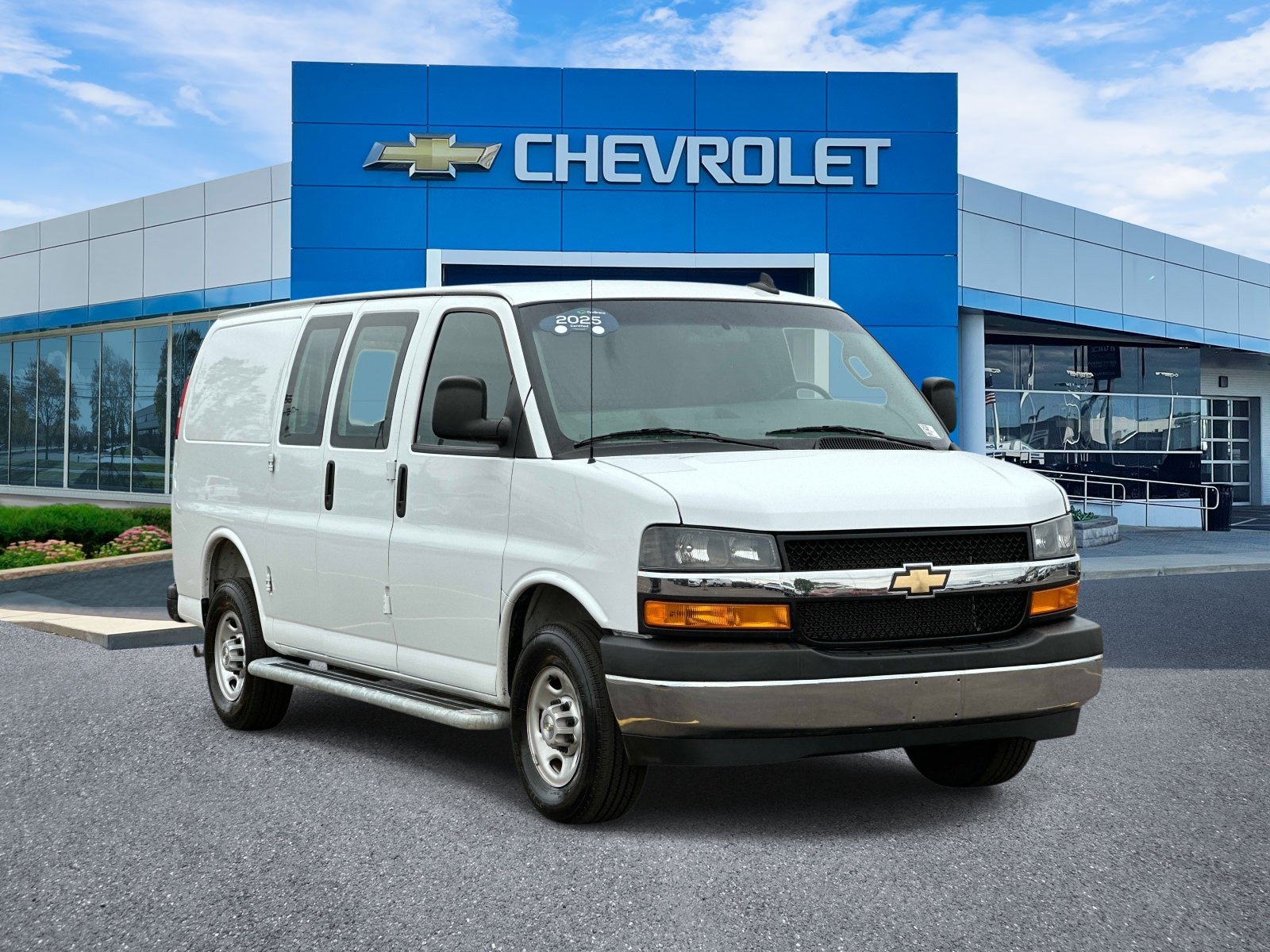 Certified 2025 Chevrolet Express 2500 w/ Driver Convenience Package RWD image 1