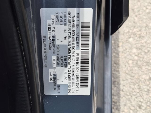 Certified 2021 MAZDA MAZDA6 Carbon Edition FWD image 30