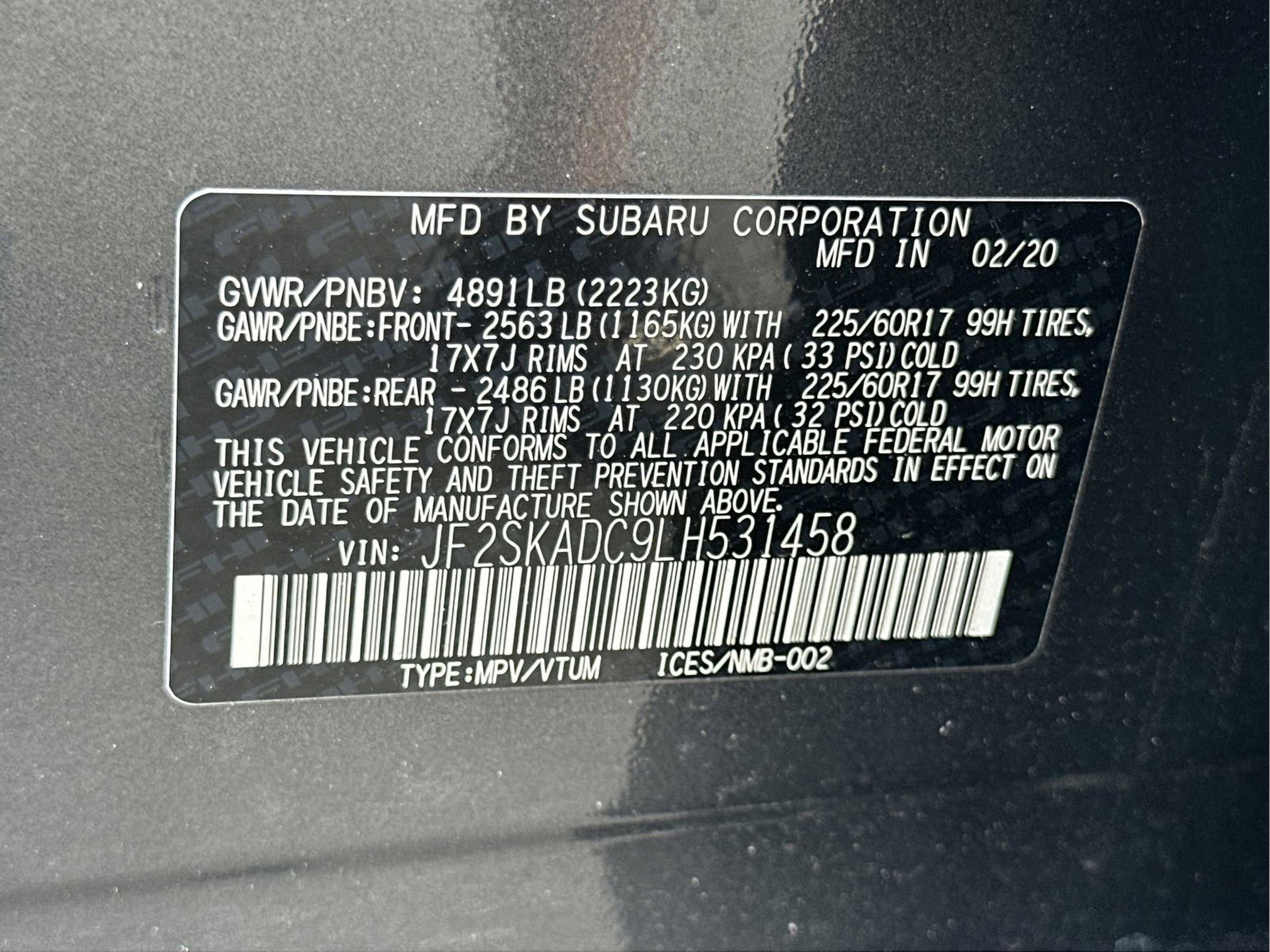 Used 2020 Subaru Forester w/ Alloy Wheel Package image 25