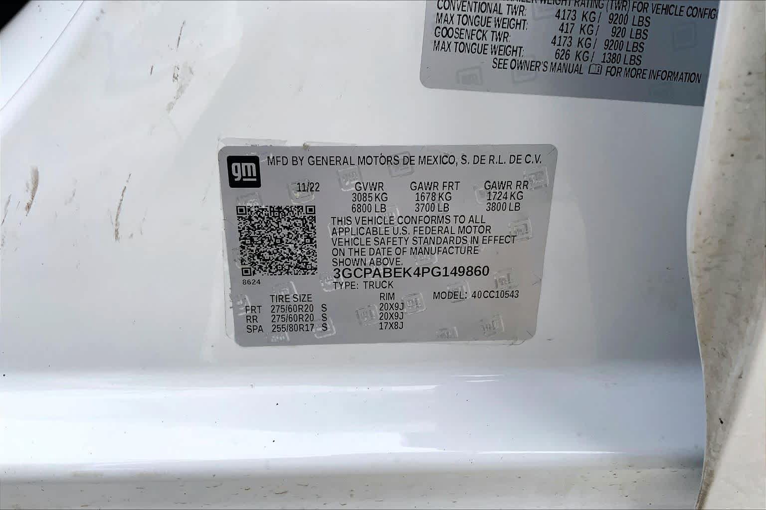 Used 2023 Chevrolet Silverado 1500 Custom RWD image 36