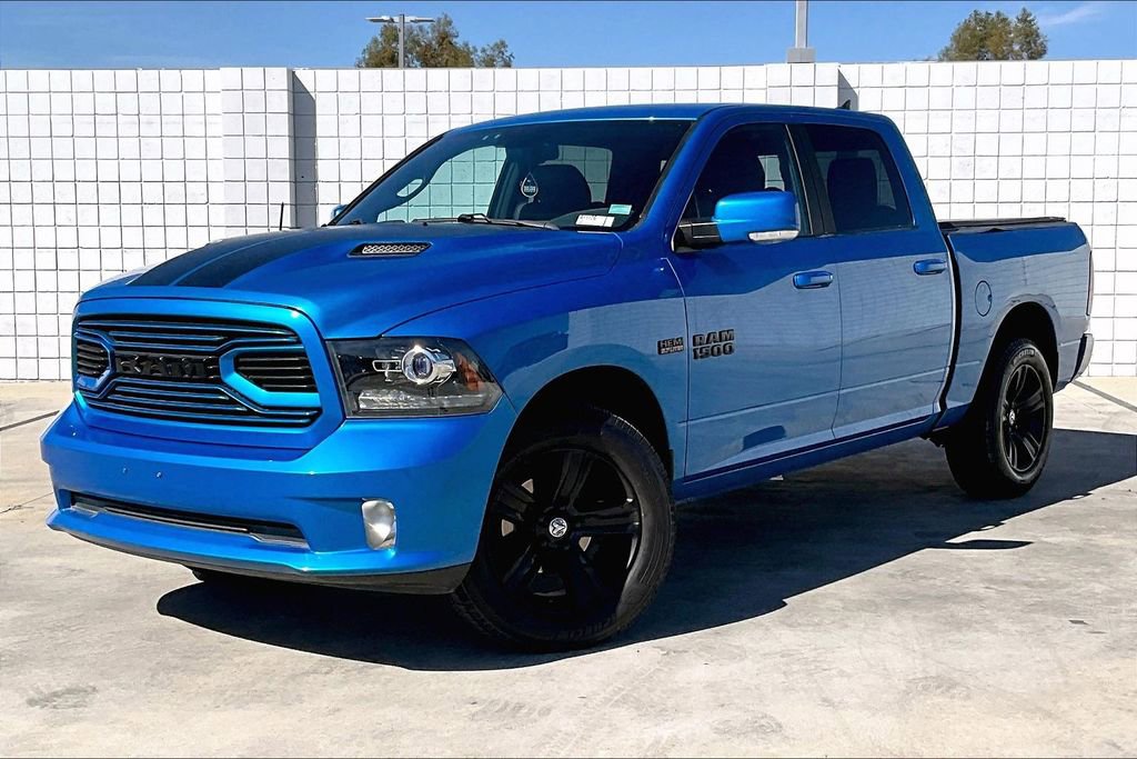 Certified 2018 RAM 1500 Sport w/ Hydro Blue Sport Package image 2