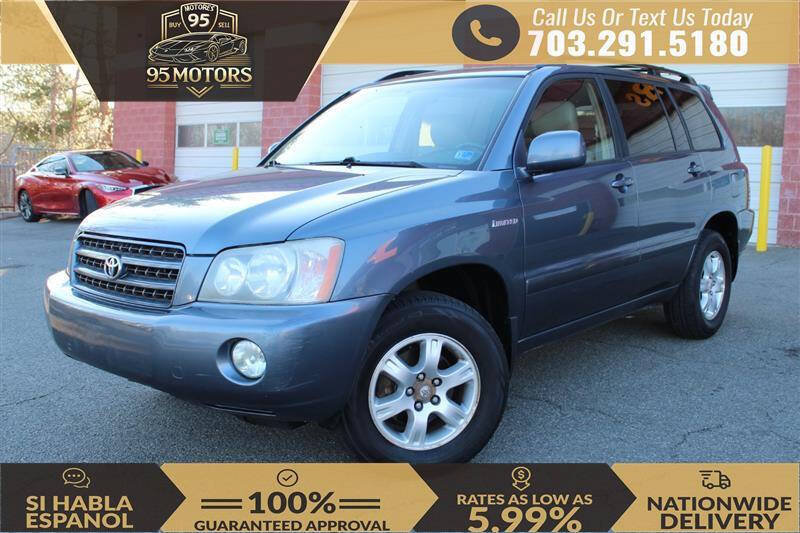 Used 2003 Toyota Highlander 4WD V6