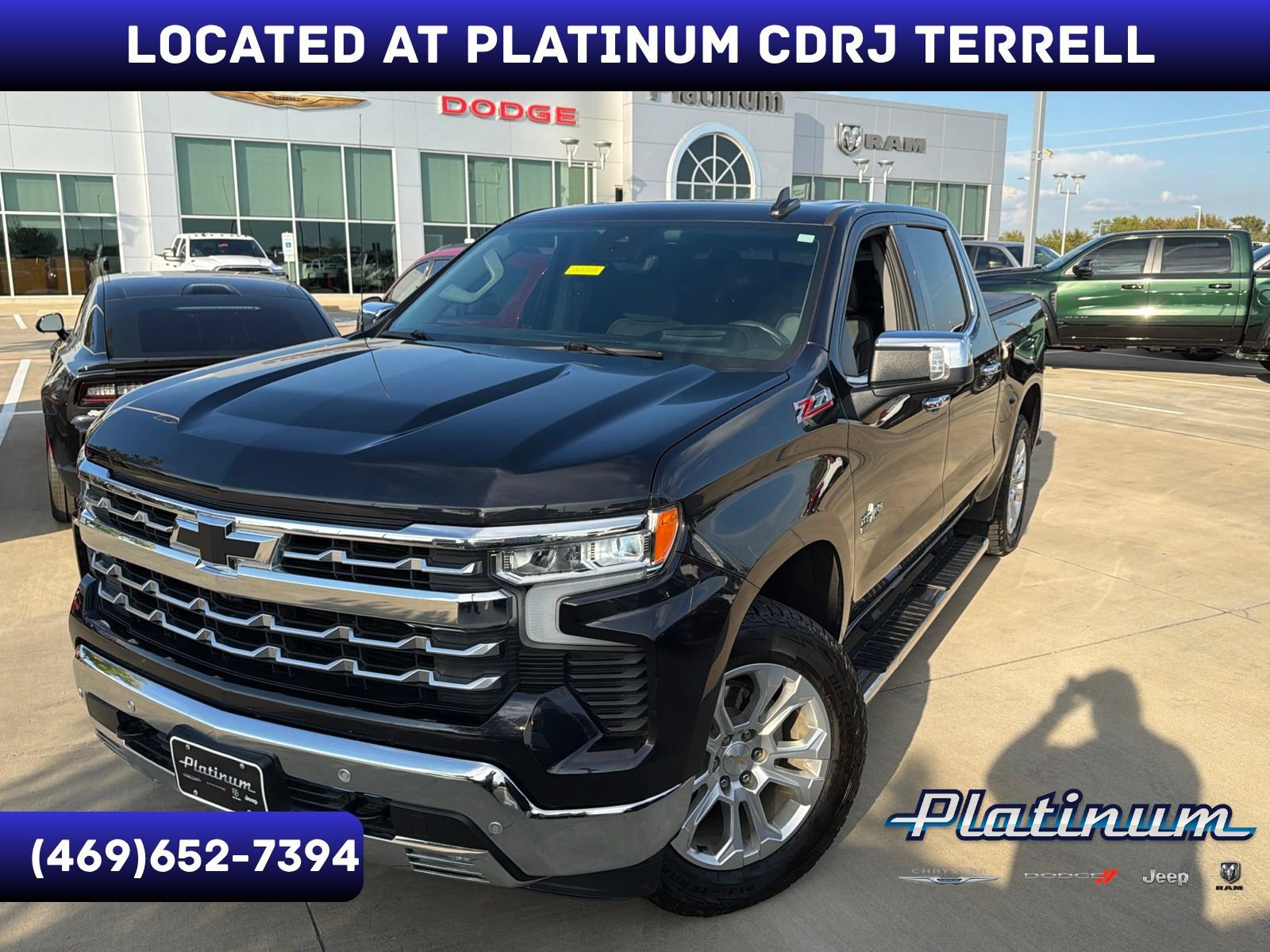 Used 2023 Chevrolet Silverado 1500 LTZ w/ LTZ Premium Texas Edition AWD/4WD 360° Tour