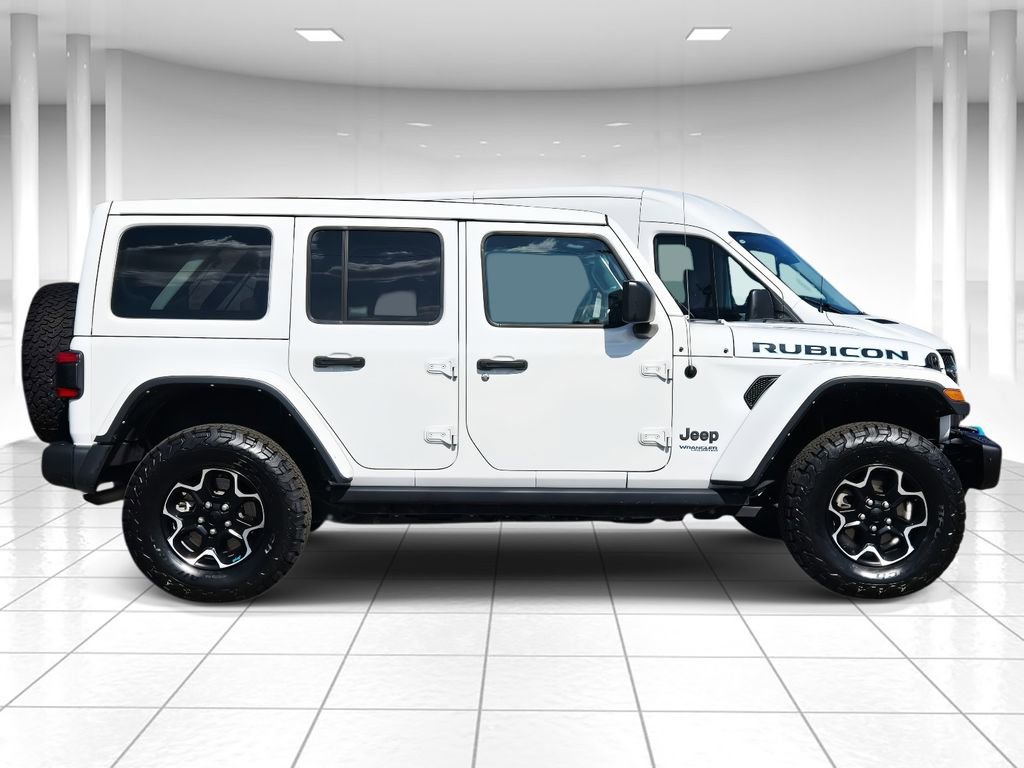 Used 2021 Jeep Wrangler Unlimited Rubicon 4xe w/ Steel Bumper Group image 2