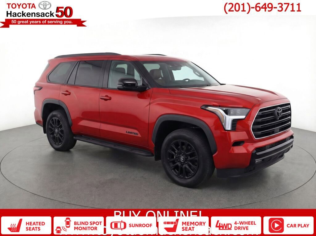 Used 2024 Toyota Sequoia Limited w/ Nightshade Package image 1