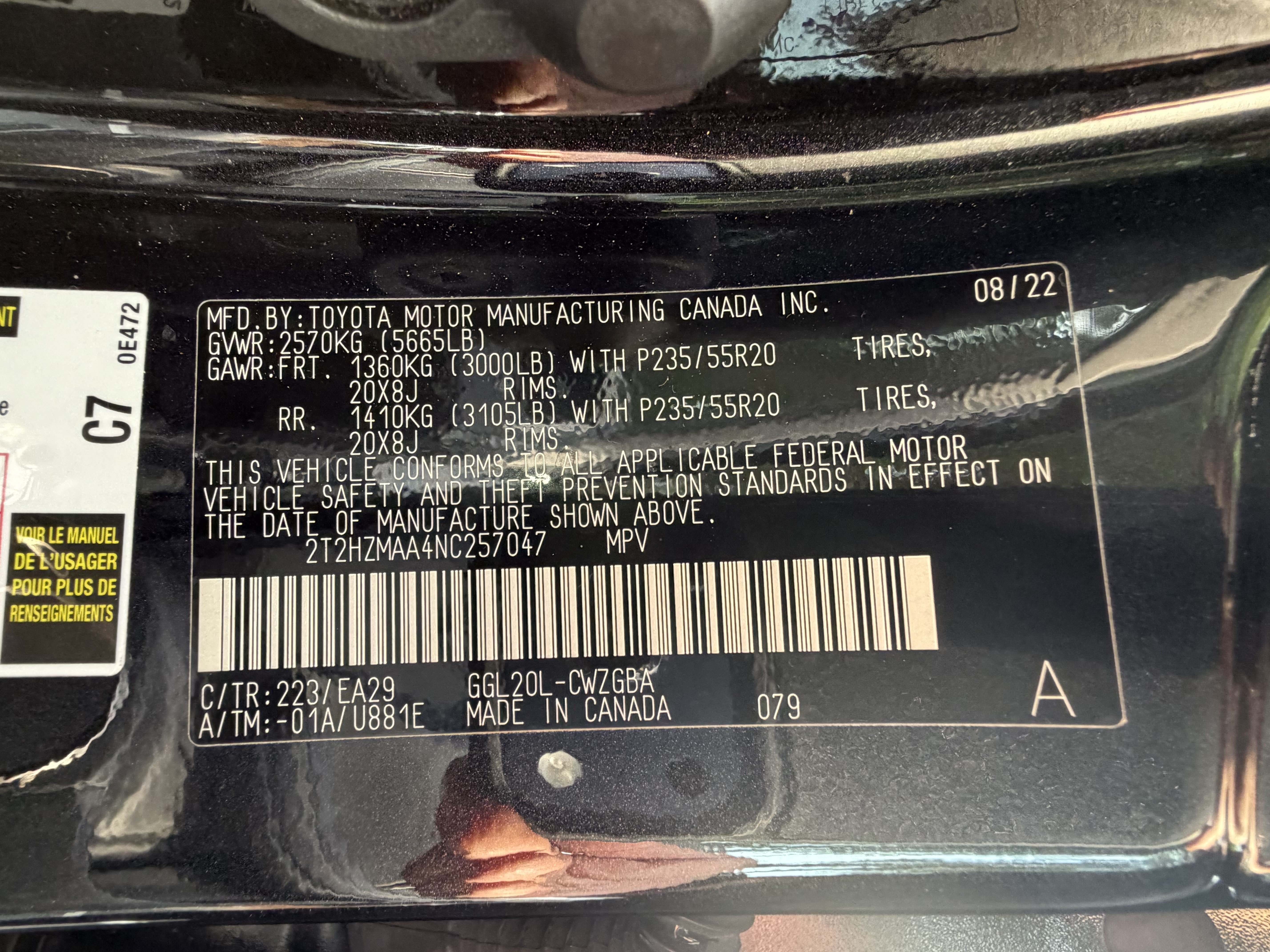 Used 2022 Lexus RX 350 FWD w/ Premium Package image 48