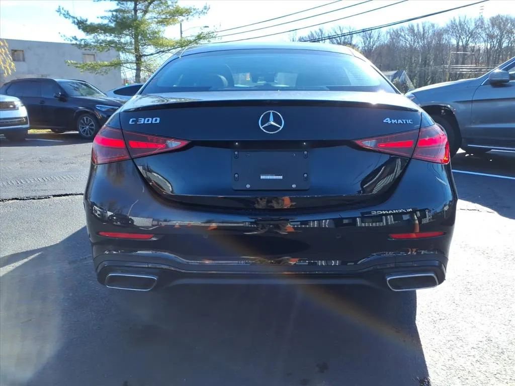 Used 2024 Mercedes-Benz C 300 4MATIC Sedan w/ AMG Line w/ Night Package image 4