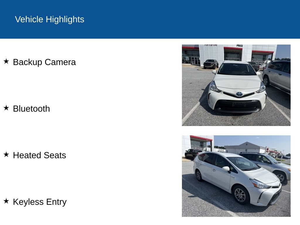 Used 2015 Toyota Prius V Four FWD image 2