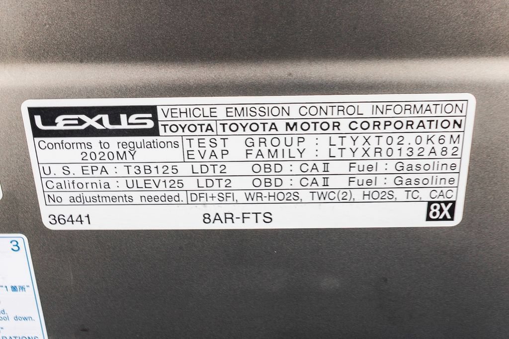 Used 2020 Lexus NX 300 FWD w/ Premium Package image 28