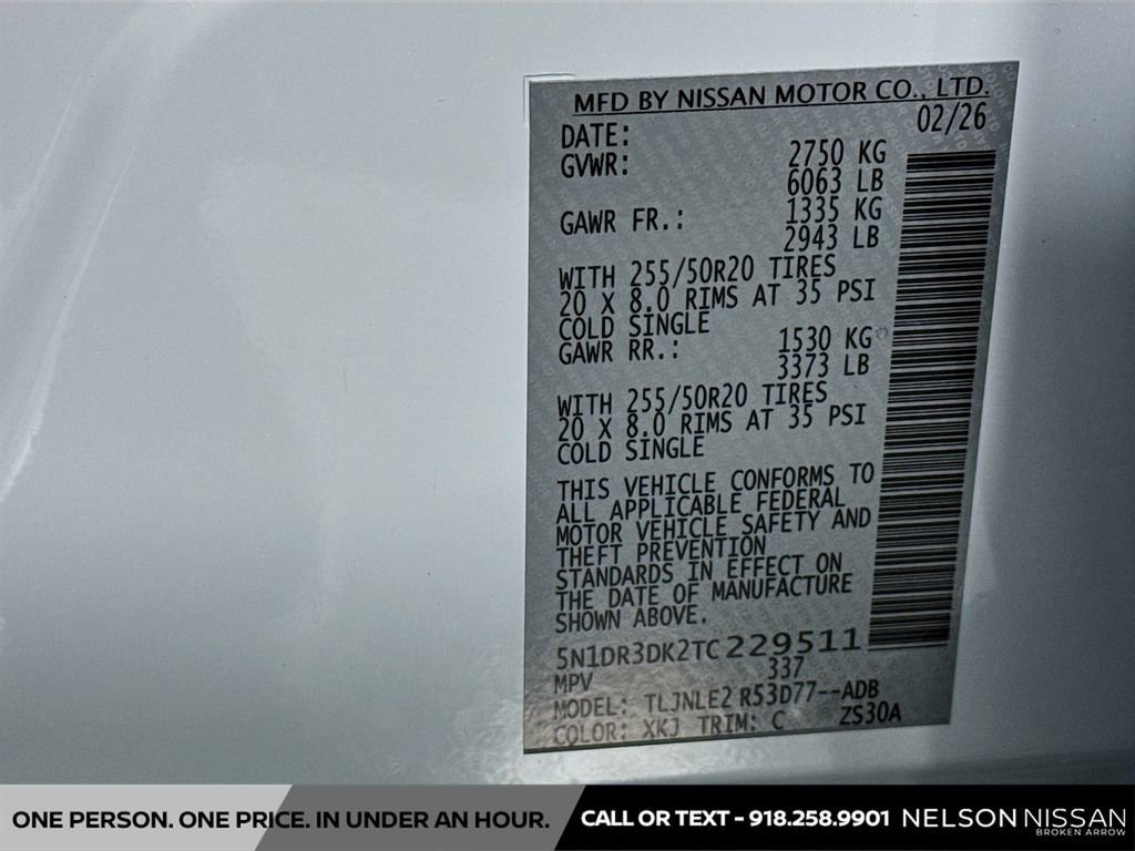 New 2026 Nissan Pathfinder Platinum image 34