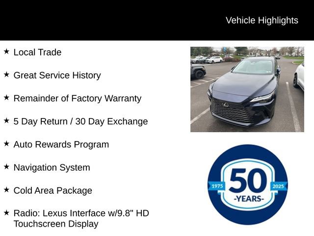 Used 2024 Lexus RX 350 Premium w/ Kick Sensor & Tow Package image 5