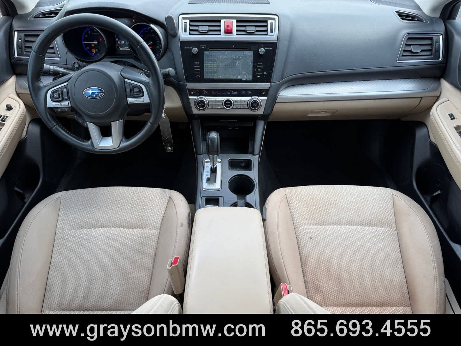 Used 2015 Subaru Outback 2.5i Premium w/ Protection Package #2 AWD/4WD image 17