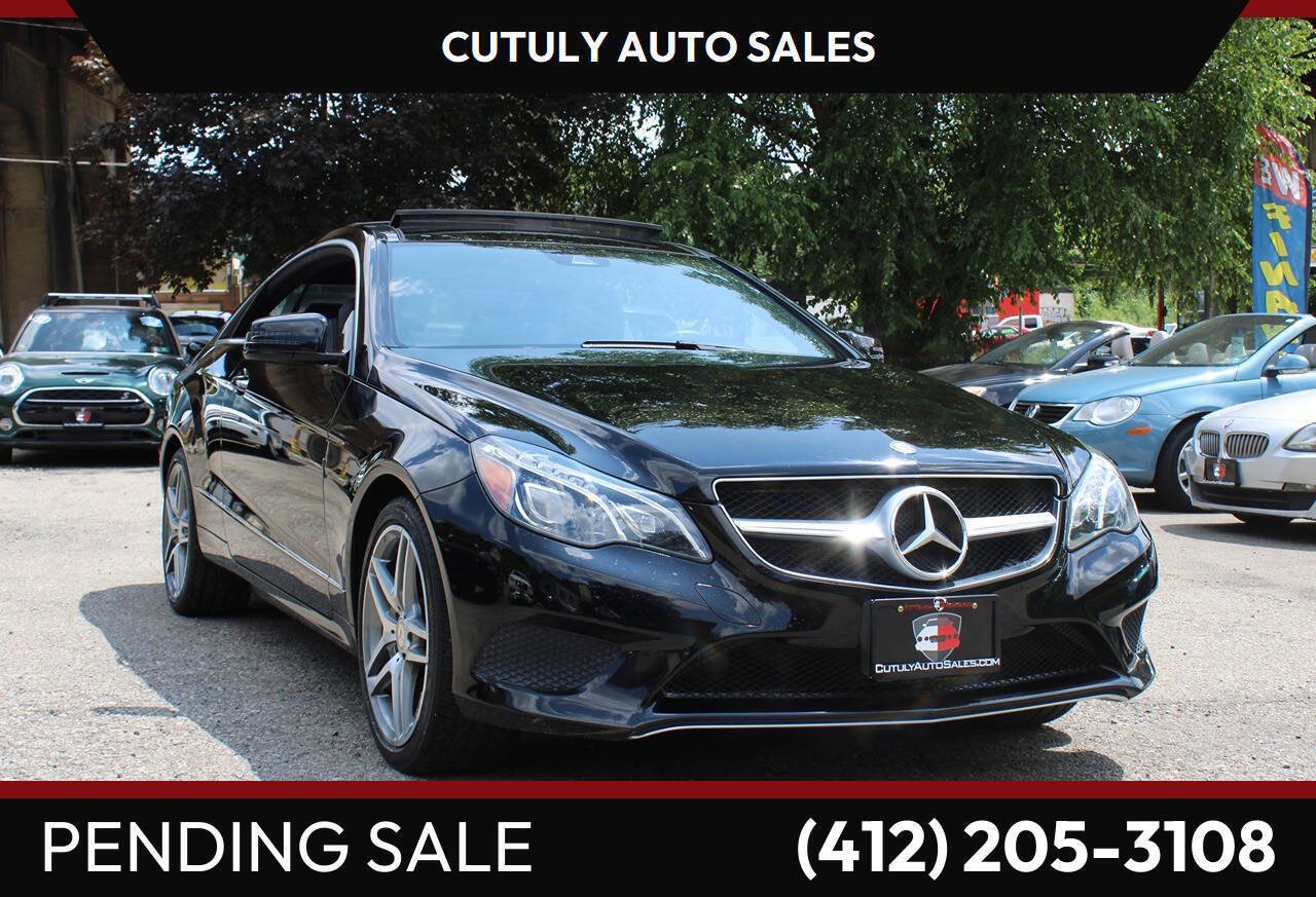 Used 2014 Mercedes-Benz E 350 4MATIC Coupe w/ Premium 1 Package