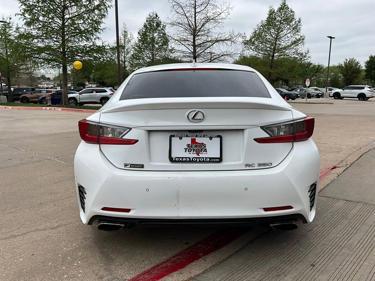 Used 2015 Lexus RC 350 w/ F Sport w/Summer Tires image 7