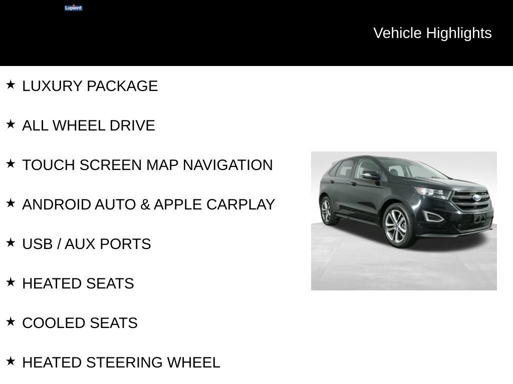 Used 2018 Ford Edge Sport w/ Equipment Group 401A AWD/4WD image 7
