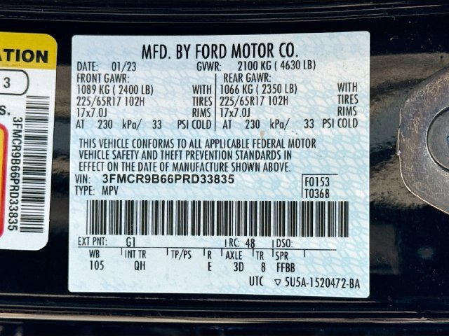 Used 2023 Ford Bronco Sport Big Bend w/ Convenience Package AWD/4WD image 40