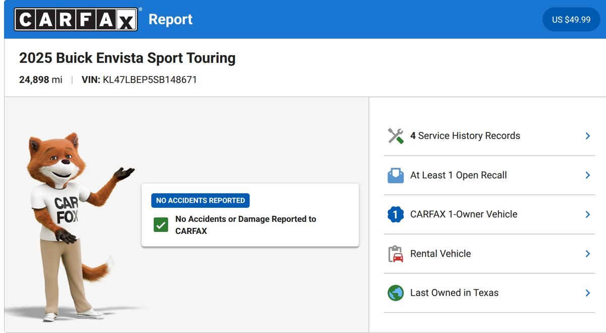 Used 2025 Buick Envista Sport Touring FWD image 7