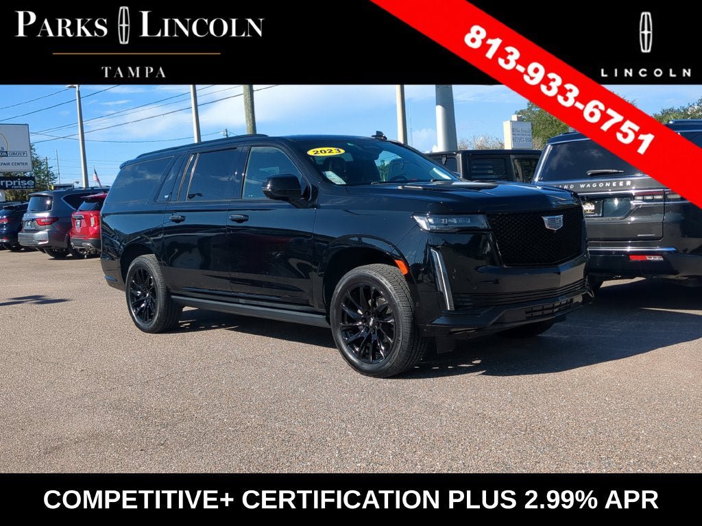 Used 2023 Cadillac Escalade ESV Sport Platinum w/ LPO, ONYX Package