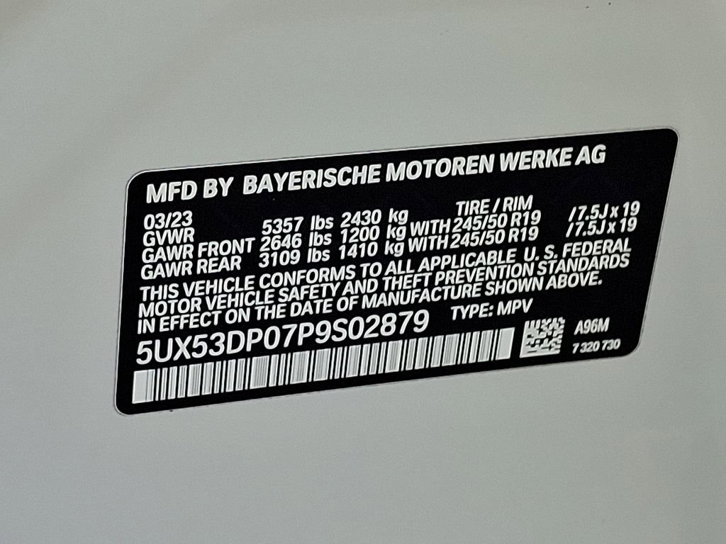 Used 2023 BMW X3 xDrive30i w/ Premium Package image 29