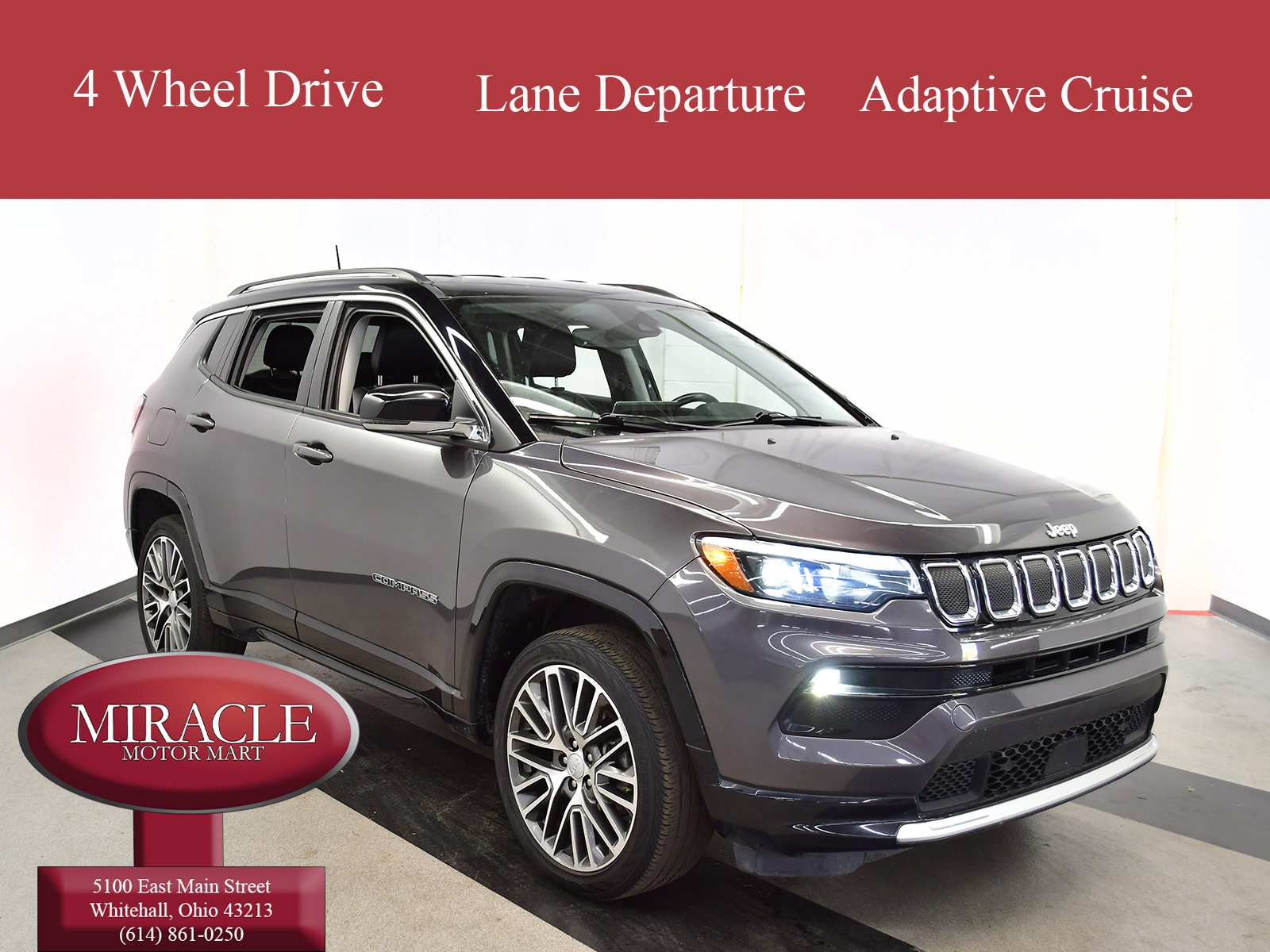 Used 2022 Jeep Compass Limited w/ Elite Group image 1