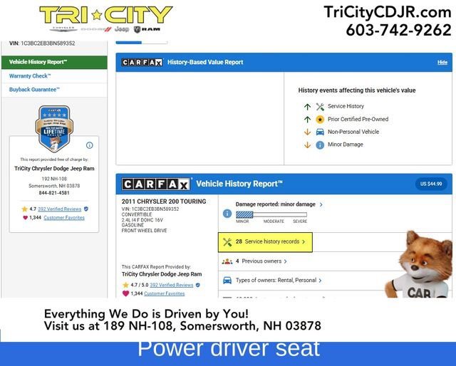 Used 2011 Chrysler 200 Touring image 5