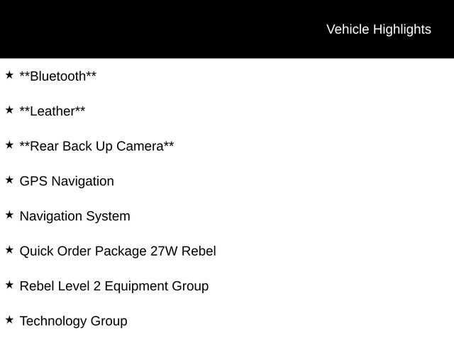 Used 2023 RAM 1500 Rebel w/ Rebel Level 2 Equipment Group image 10