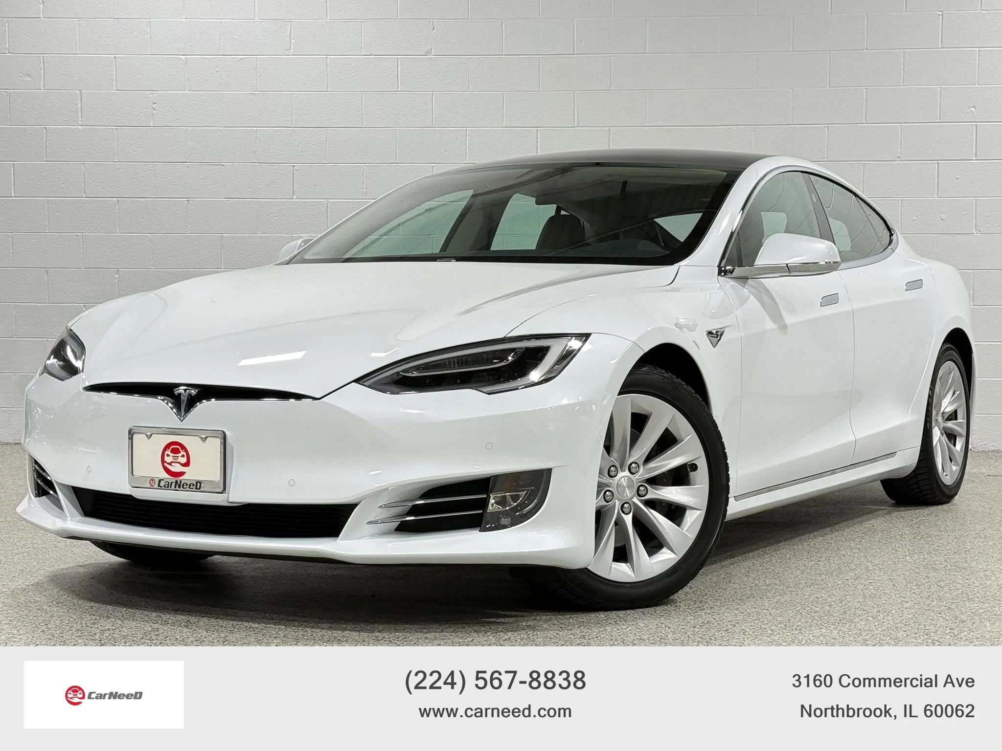 Used 2017 Tesla Model S 90D AWD/4WD image 1