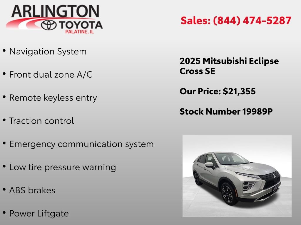 Used 2025 Mitsubishi Eclipse Cross SE image 3