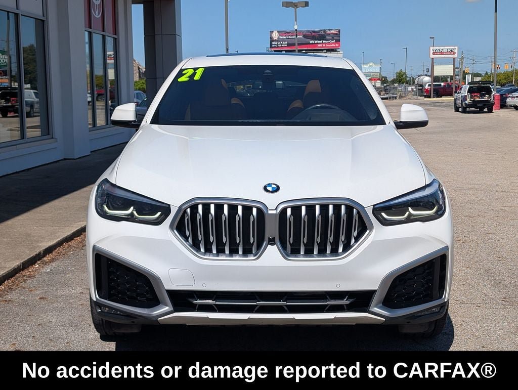 Used 2021 BMW X6 xDrive40i w/ Premium Package AWD/4WD image 2