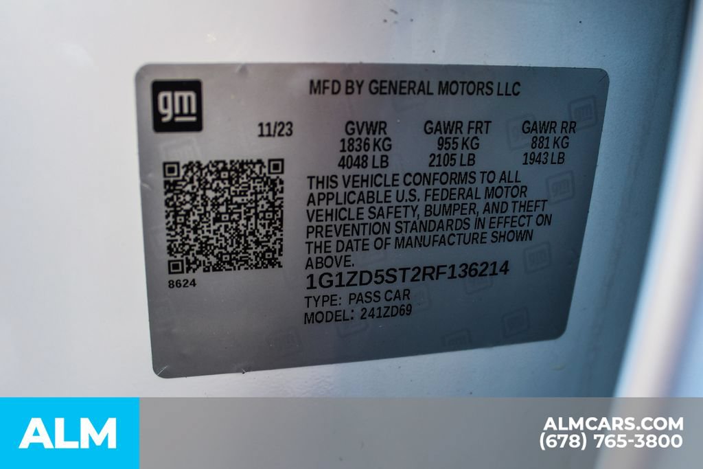 Used 2024 Chevrolet Malibu LT FWD image 38