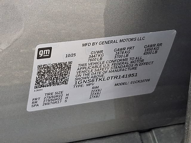 Used 2026 Chevrolet Tahoe High Country AWD/4WD image 29