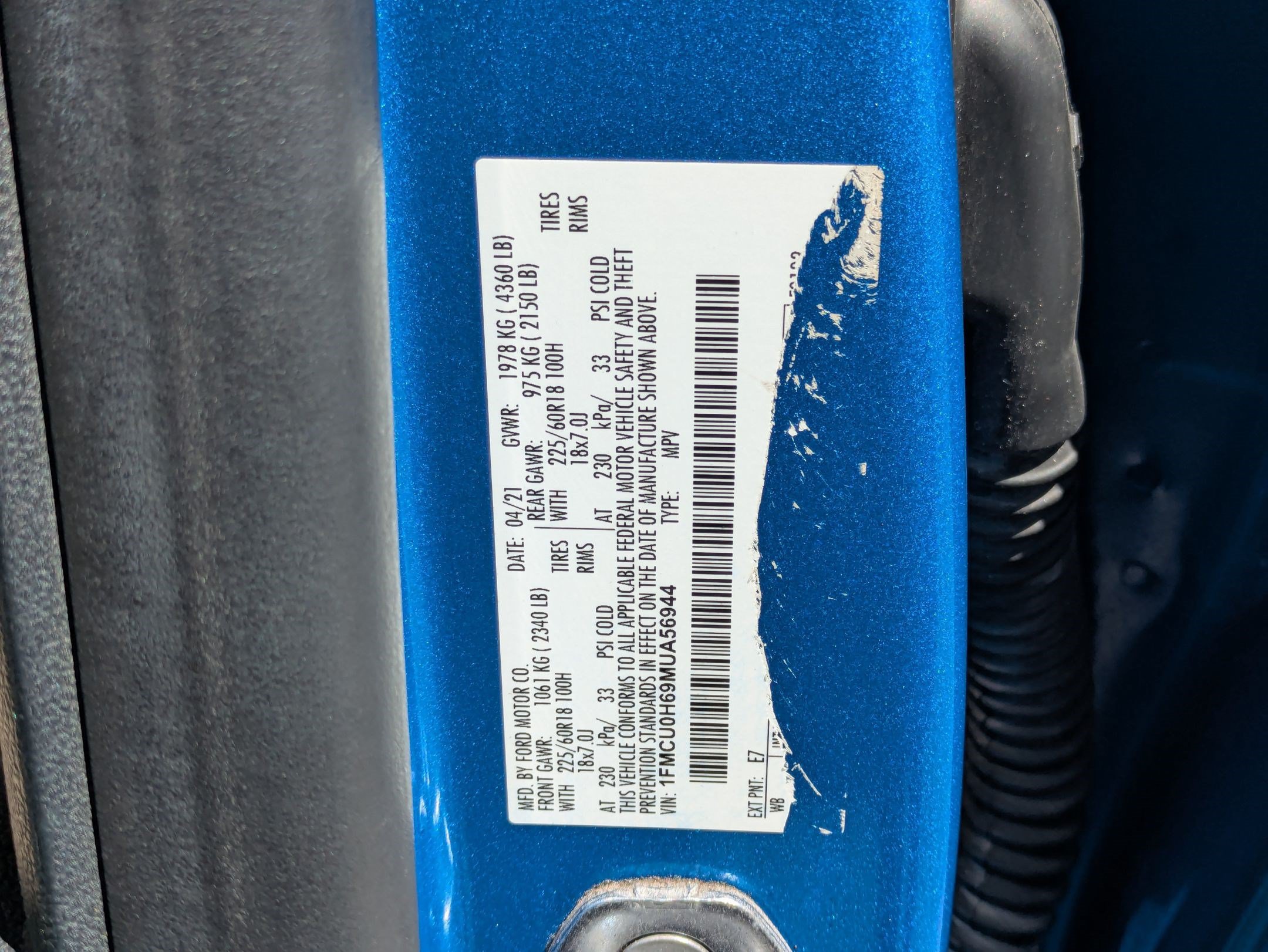 Used 2021 Ford Escape SEL FWD image 35