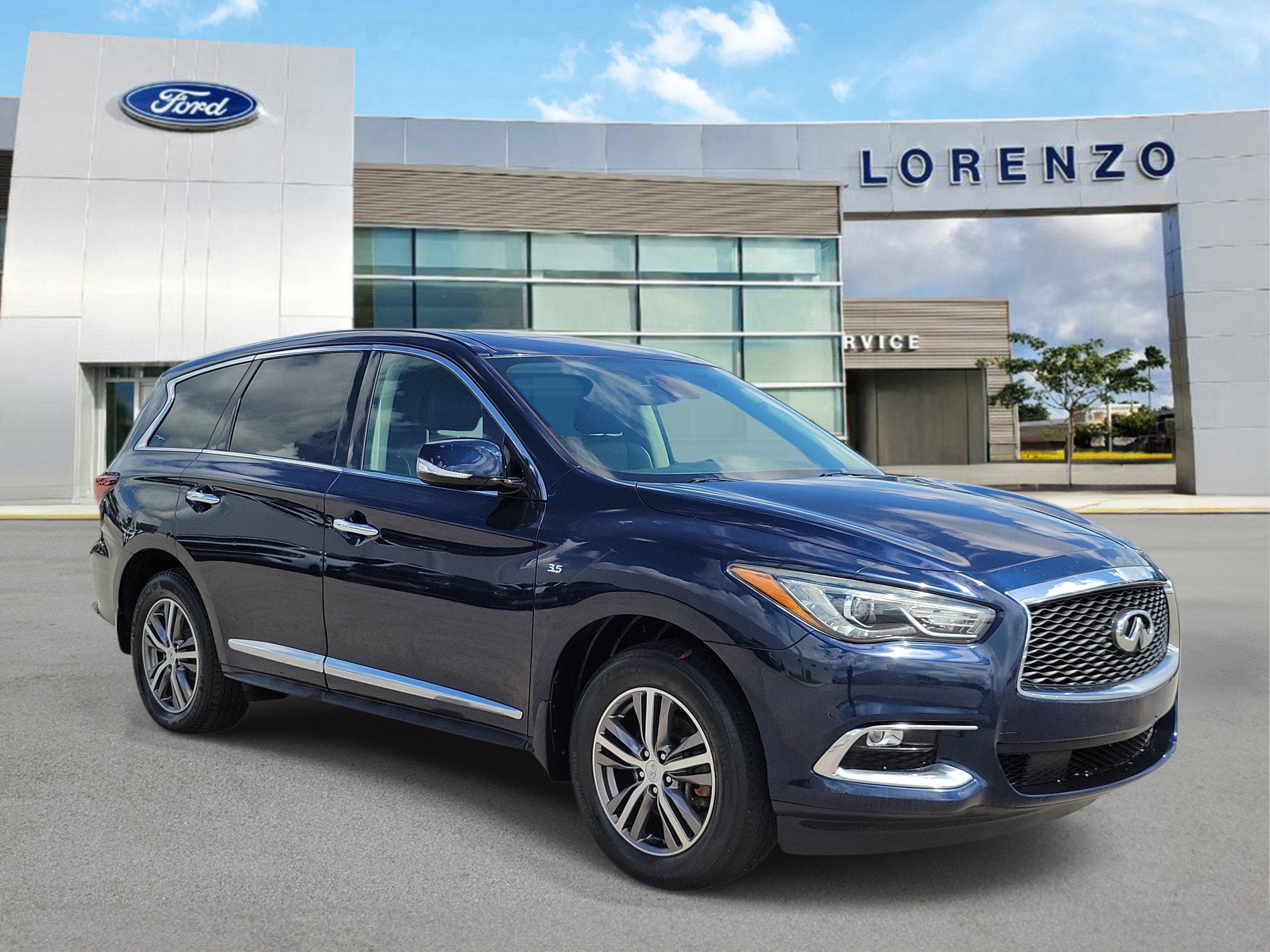 Used 2020 INFINITI QX60 Pure AWD/4WD image 3