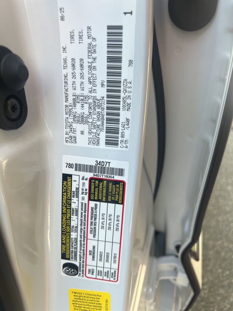 New 2026 Toyota Sequoia Platinum image 15
