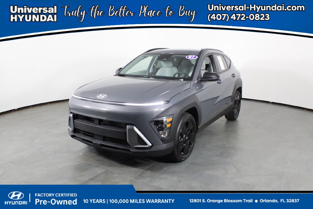 Certified 2027 Hyundai Kona SEL Sport