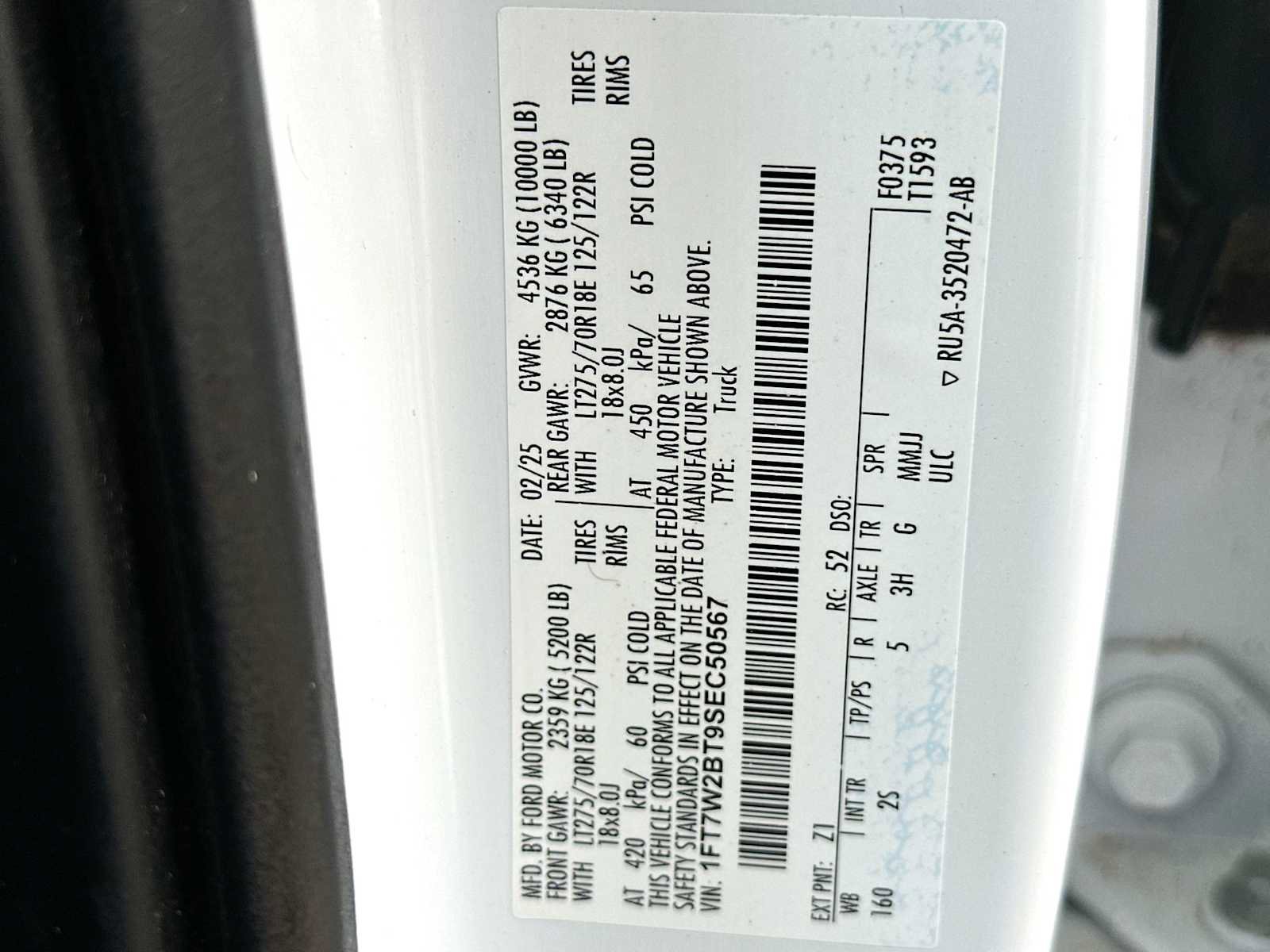 Used 2025 Ford F250 XLT w/ FX4 Off-Road Package AWD/4WD image 22