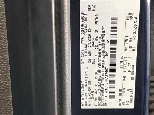 Used 2015 Ford F150 King Ranch w/ Equipment Group 601A Luxury RWD image 31