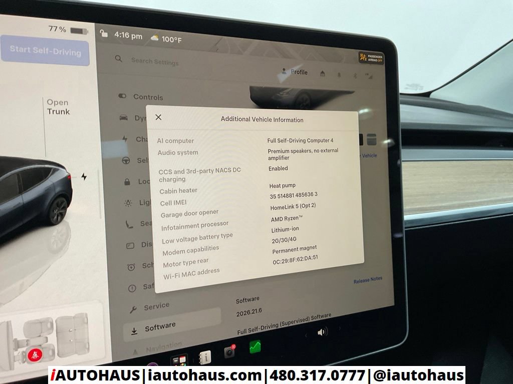 Used 2025 Tesla Model Y Long Range RWD image 35