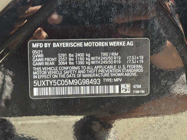 Used 2021 BMW X3 xDrive30i w/ Executive Package AWD/4WD image 32