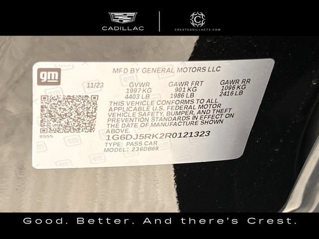 Certified 2024 Cadillac CT4 Luxury w/ Sun And Sound Package RWD image 16