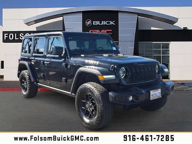 Used 2025 Jeep Wrangler Unlimited Sport AWD/4WD image 1