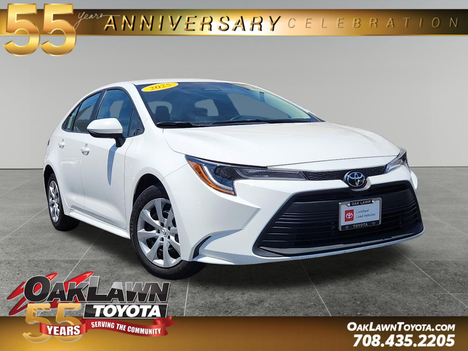 Certified 2025 Toyota Corolla LE FWD video 1